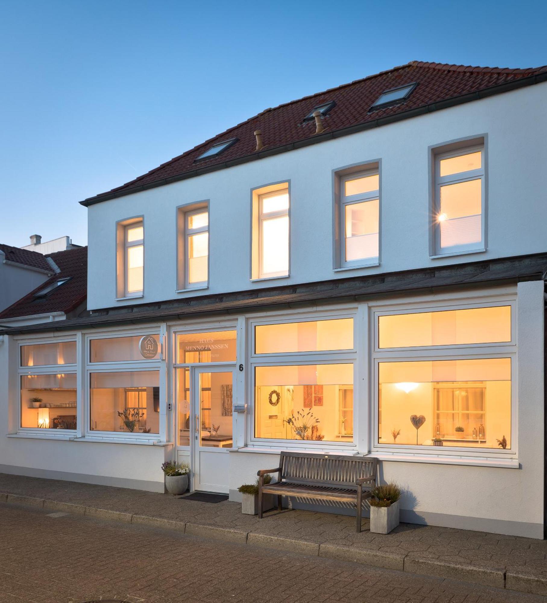 Haus Menno Janssen - Ferienwohnung Bella Norderney Eksteriør bilde